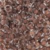 Rocailles 2.5 mm Crystal chocolat brown