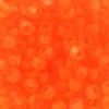 Rocailles 2.5 mm Orange fluo frosted