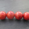 Corail éponge : 2 perles rondes de 16 mm