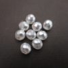 Facettes de Bohème 8 mm White pearl