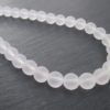 Cristal de roche perles rondes de 8 mm