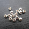Perles boules 4 mm en Argent 925