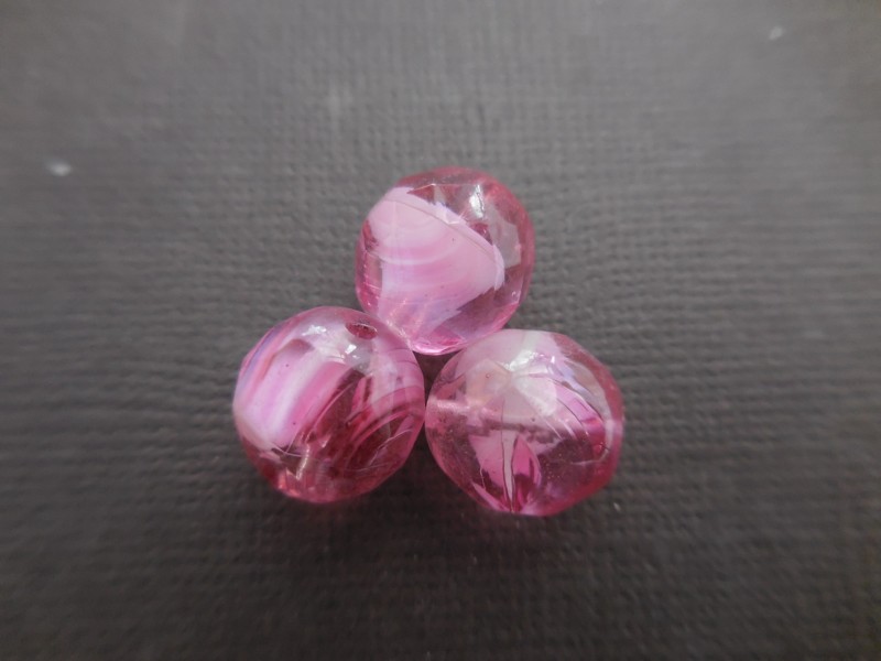 Facettes de Bohème 14 mm crystal pink