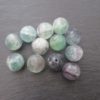 Fluorite : perles de 14 mm